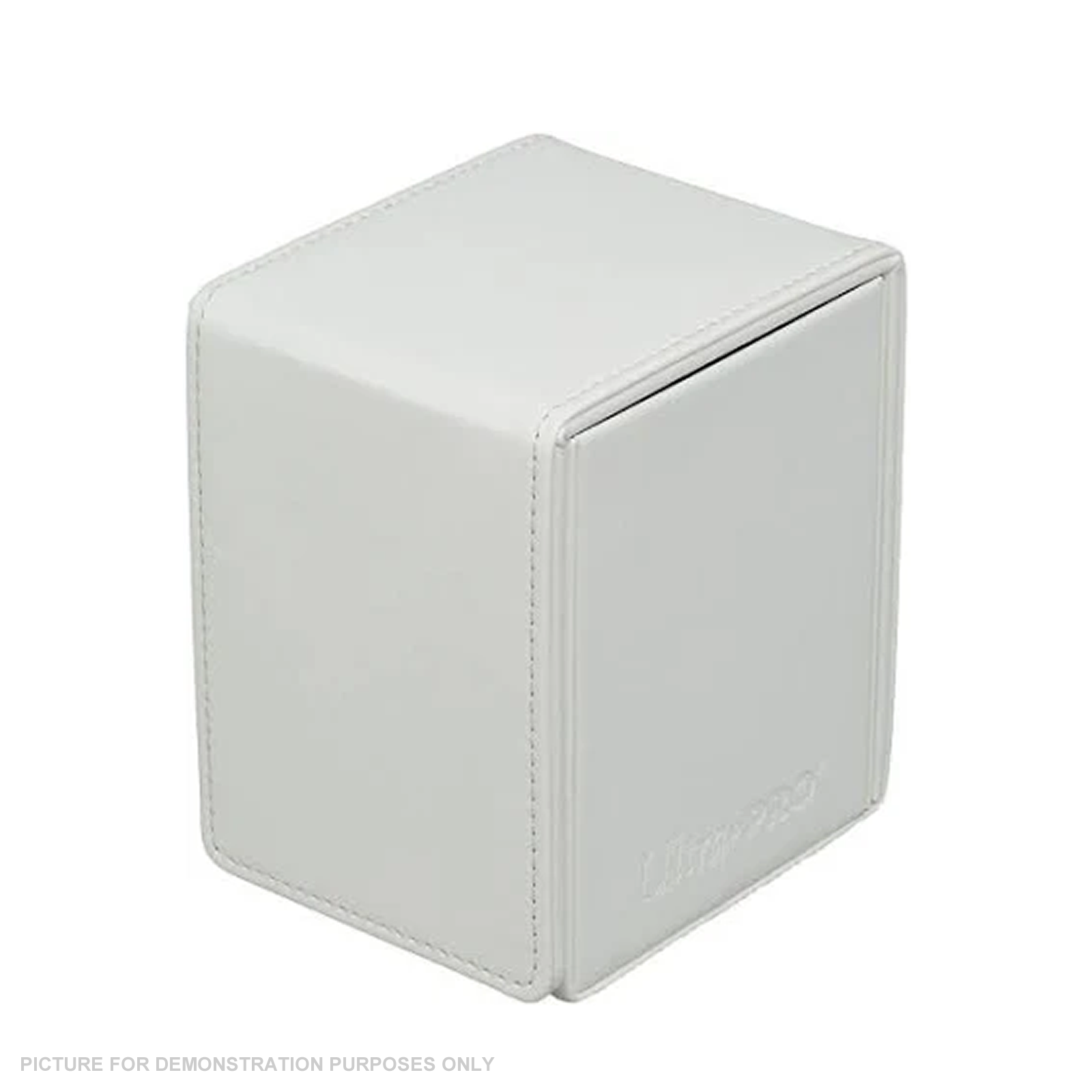 Ultra Pro - Vivid Deck Box - Alcove Flip - WHITE